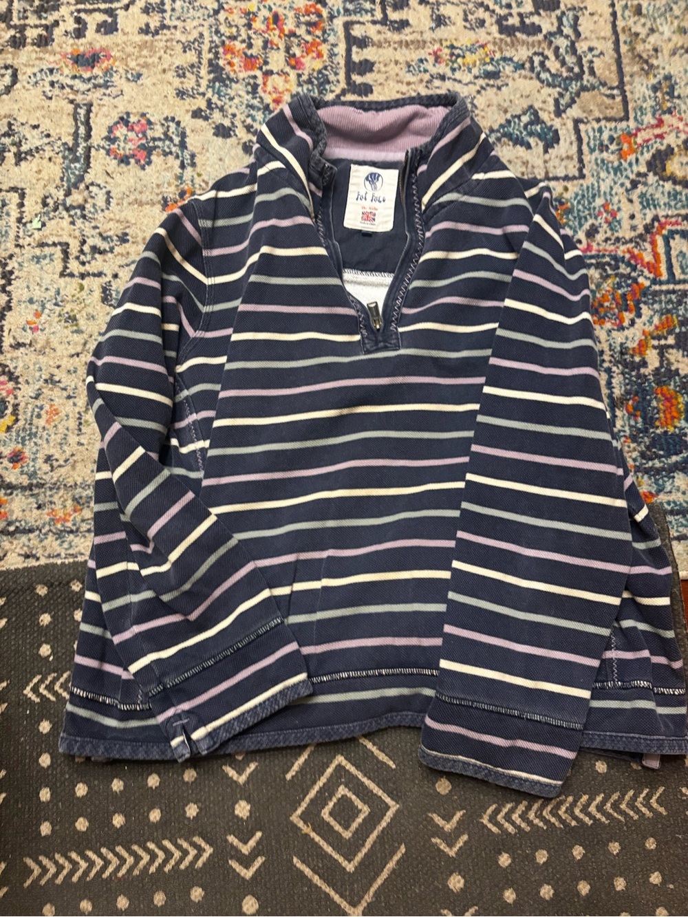 Fat Face, The Airlie Quarter Zip Pullover